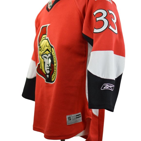Ottawa Senators LECLAIRE #33 Youth Official Jersey Shirt Sz L/XL NHL CCM Reebok - Picture 5 of 7